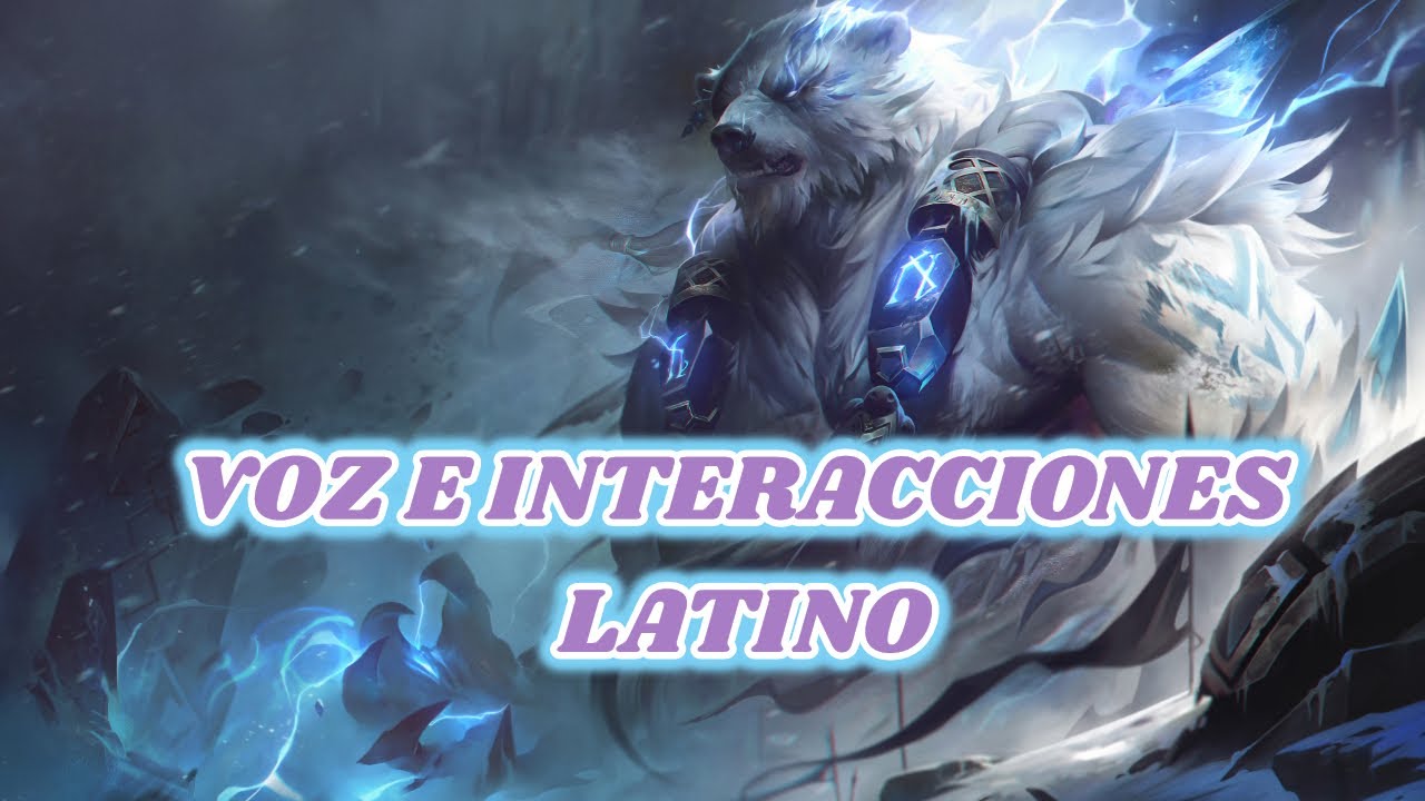 REWORK VOLIBEAR | VOCES E INTERACCIONES EN LATINO