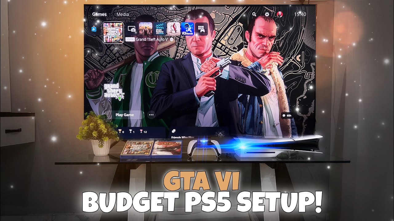 Middle Class PS5 Setup Tour 🔥 Budget PS5 Setup under 50K | GTA 6 Ready