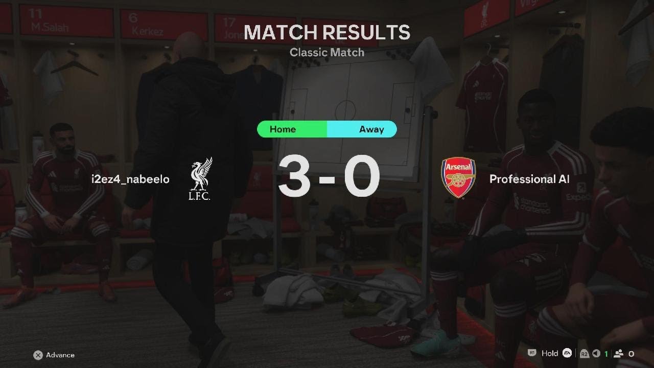FC 26 Liverpool VS Arsenal PS5, 4K UHD GAMEPLAY