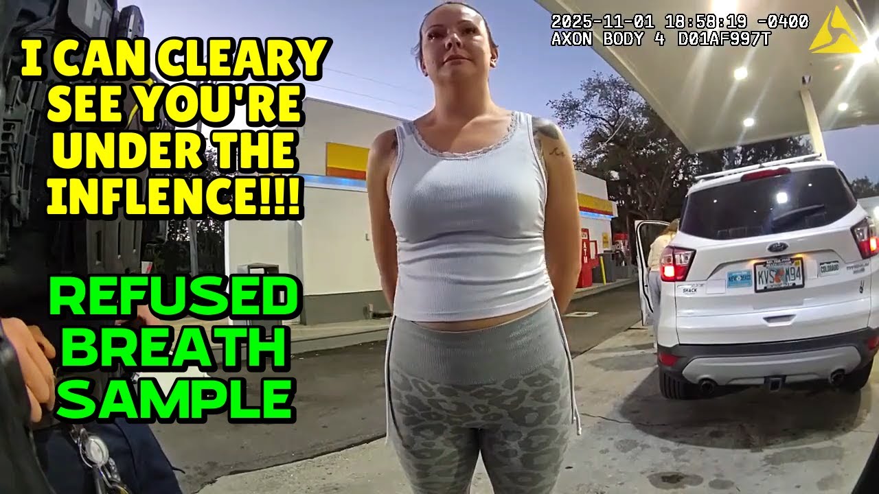 Florida Woman Busted for DUI with Kids in the Car - Sarasota, Florida - November 1, 2025