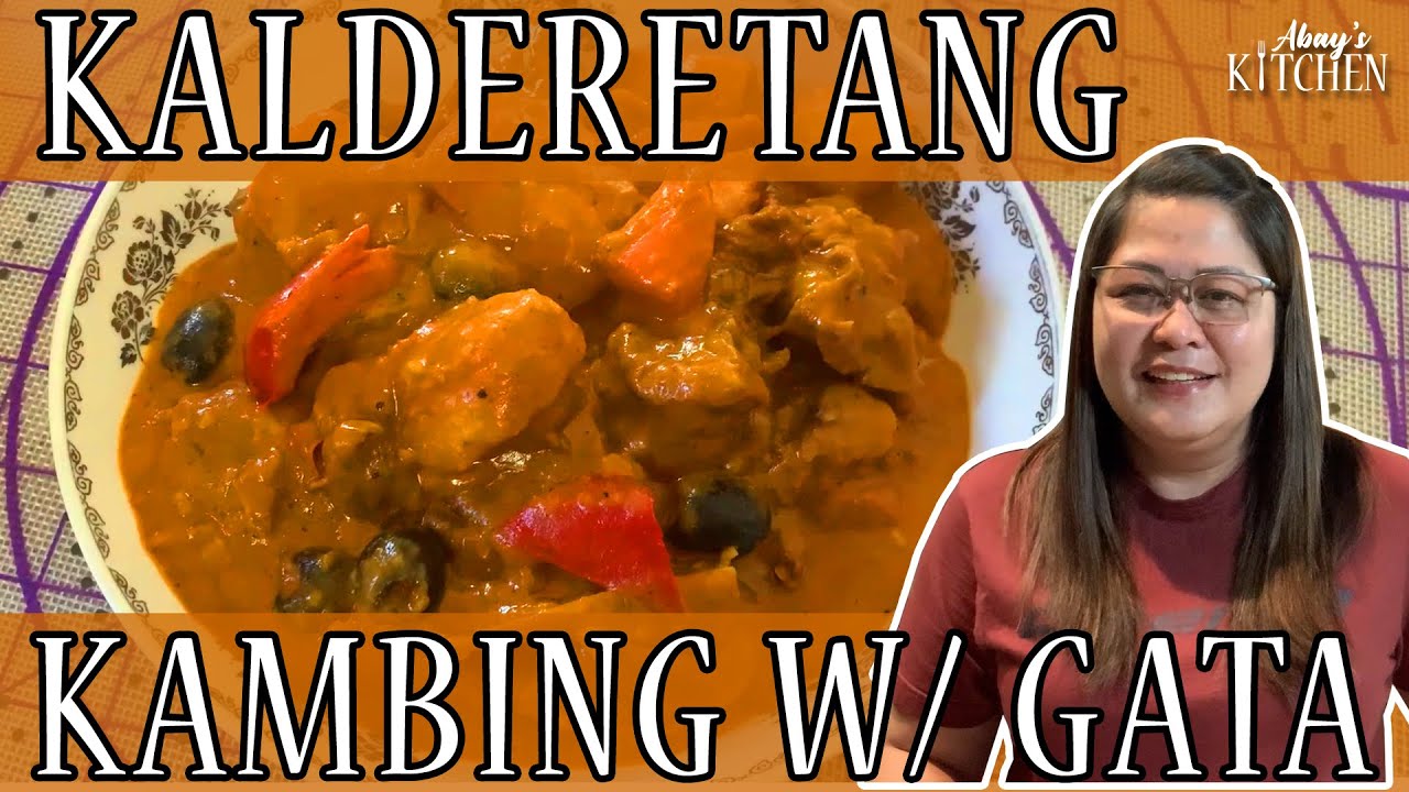 Kalderetang Kambing with Gata