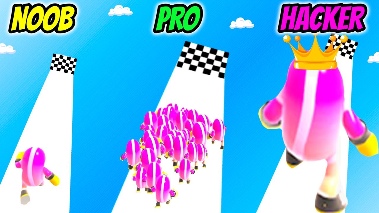 Gang Run! - NOOB vs PRO vs HACKER