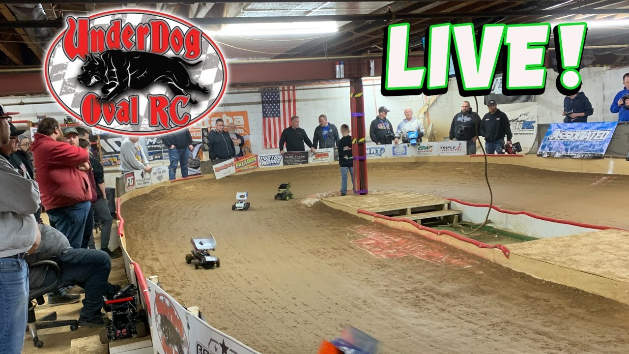 RC Racing! Underdog Oval RC at Factory RC raceway