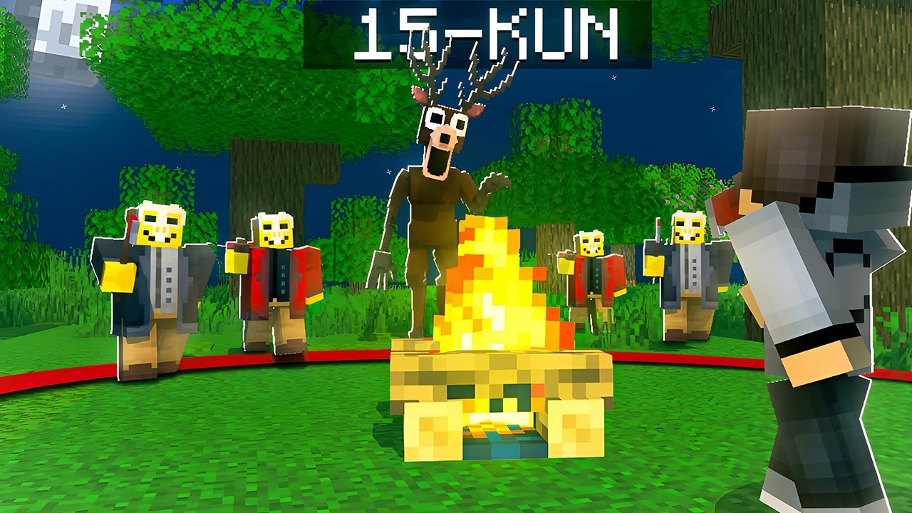 Robloxdagi 99 kecha o‘rmonida... endi Minecraftda! Men yashab qola oldimmi? 😱🌲