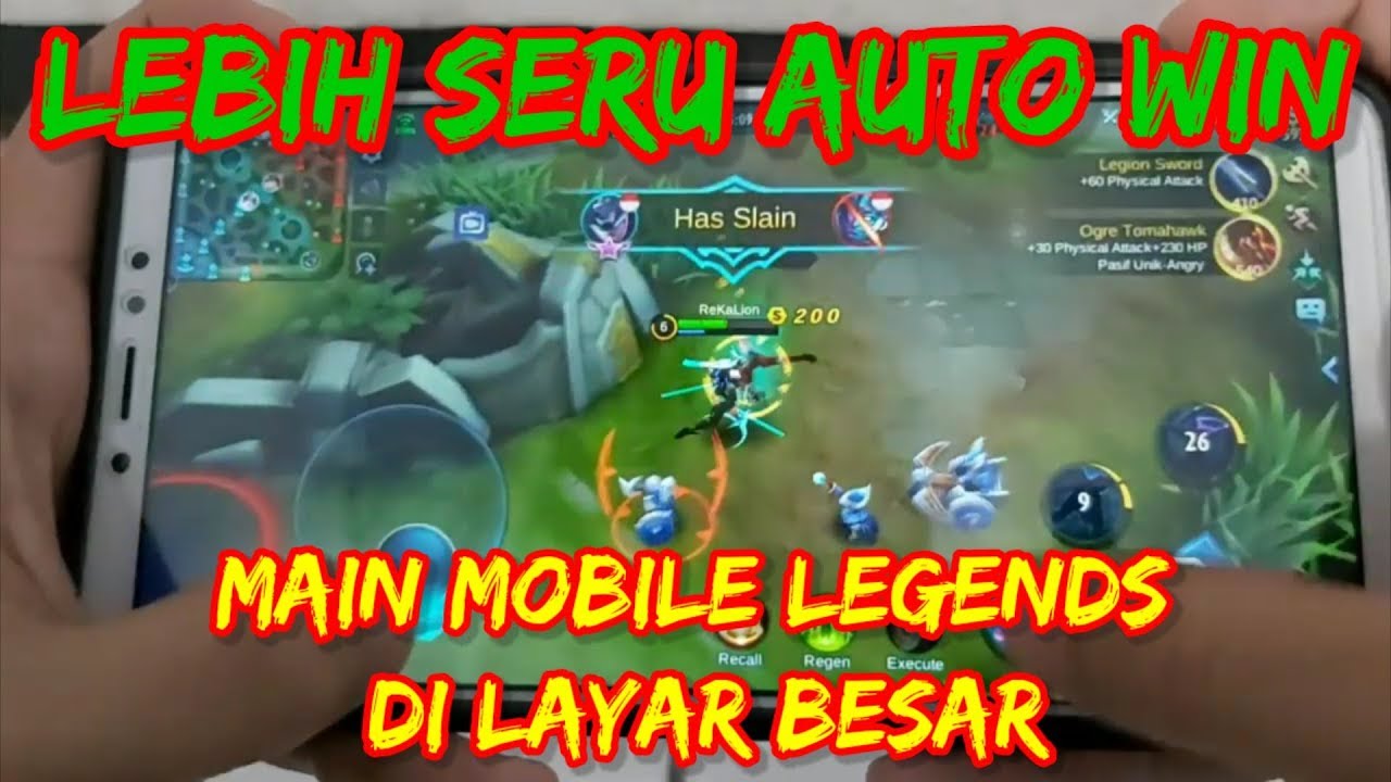 Gaming test Xiaomi Mi Max 3 ANDROID 10 MOBILE LEGENDS