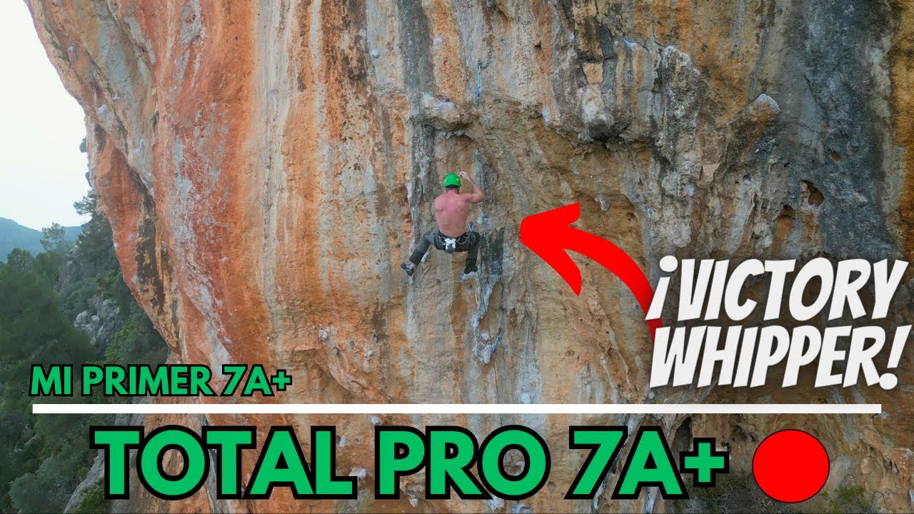 ¿Es este el 7A+ más fácil de Mallorca? | TOTAL PRO (7A+) 🔴| Escalada comentada