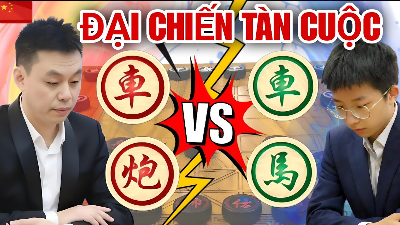 Đại Chiến Tàn Cuôc HỨA NGÂN XUYÊN Dùng Xe Pháo Đấu Xe Mã Thần Đồng Cờ Tướng