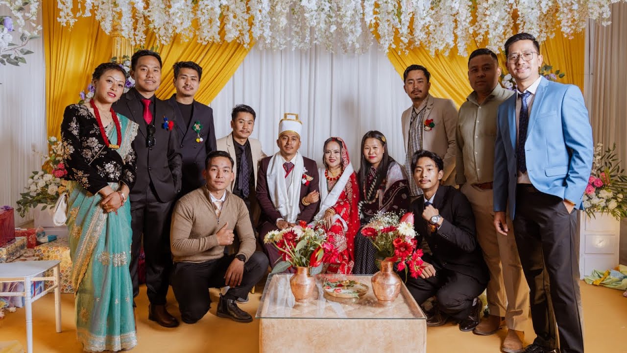 “The day we all were waiting for brothers wedding ceremony “ 💍