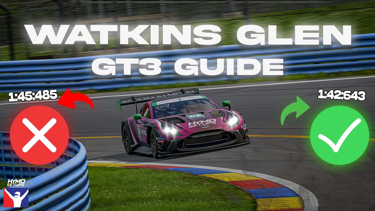 HOW TO DO WATKINS GLEN IN iRacing | GT3 Track Guide & Tips