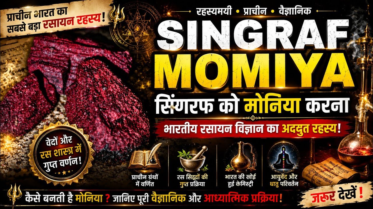 Singaraf momiya । सिंगरफ़ मोनिया एसिड में