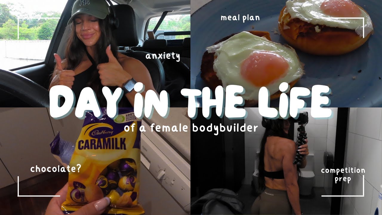 4 WEEKS OUT - WBFF COMPETITION PREP - AS A FEMALE BODYBUILDER