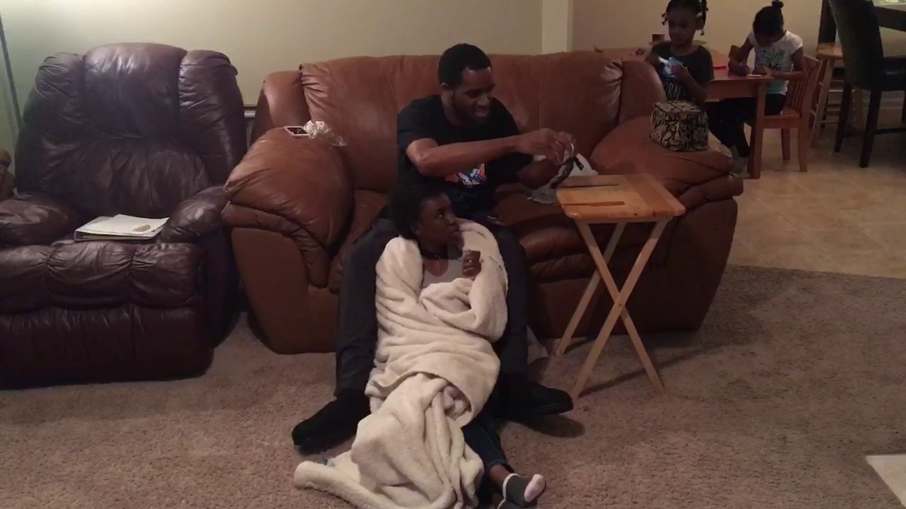 Parenting 101: Daddy does hair