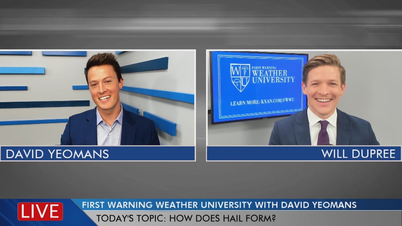 First Warning Weather University: David Yeomans explains how hail forms