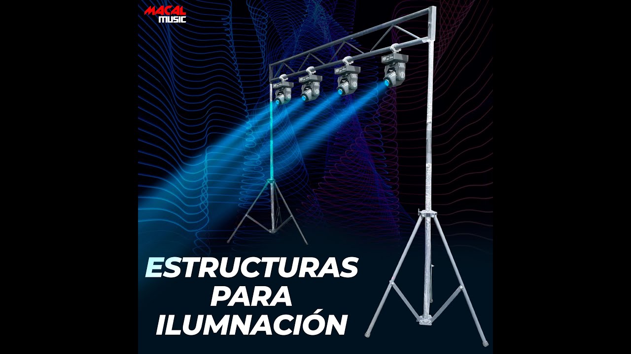 VIDEO ARMADO ESTRUCTURA PARA ILUMINACI&Oacute;N