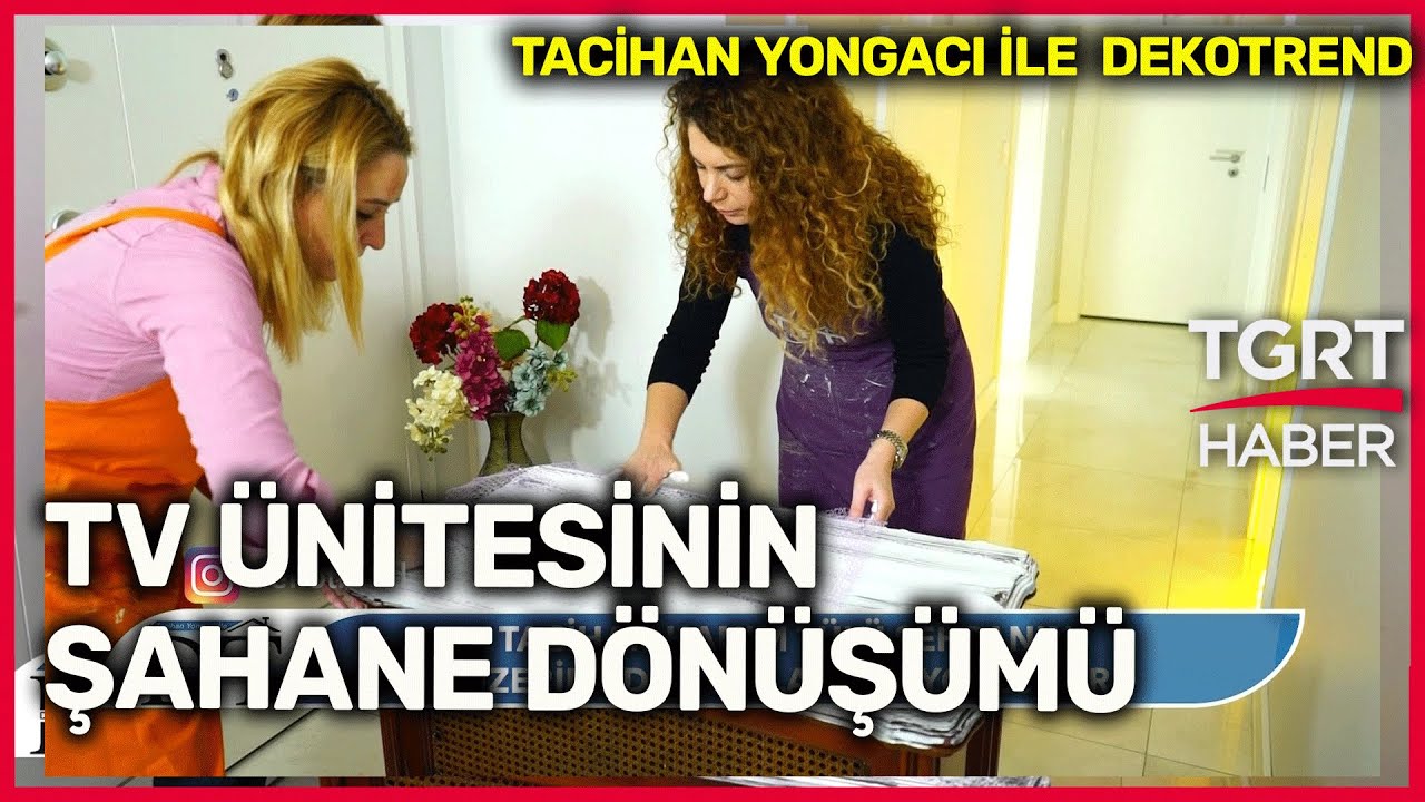 Televizyon Ünitesinin Boyama Yöntemiyle Şahane Dönüşümü! Tacihan Yongacı ile Dekotrend