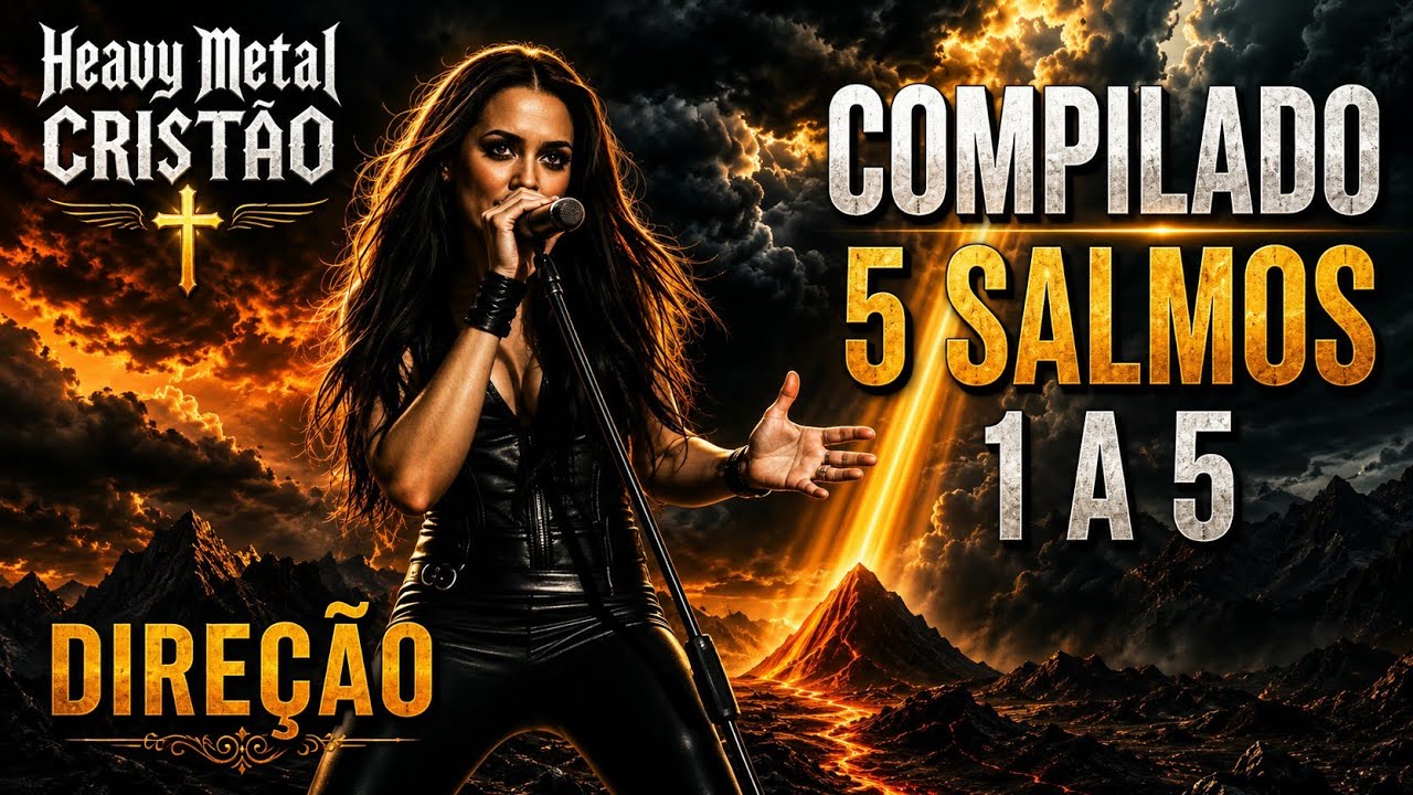 COMPILADO 5 SALMOS DE GUERRA: Vol 1 – Heavy Metal Cristão