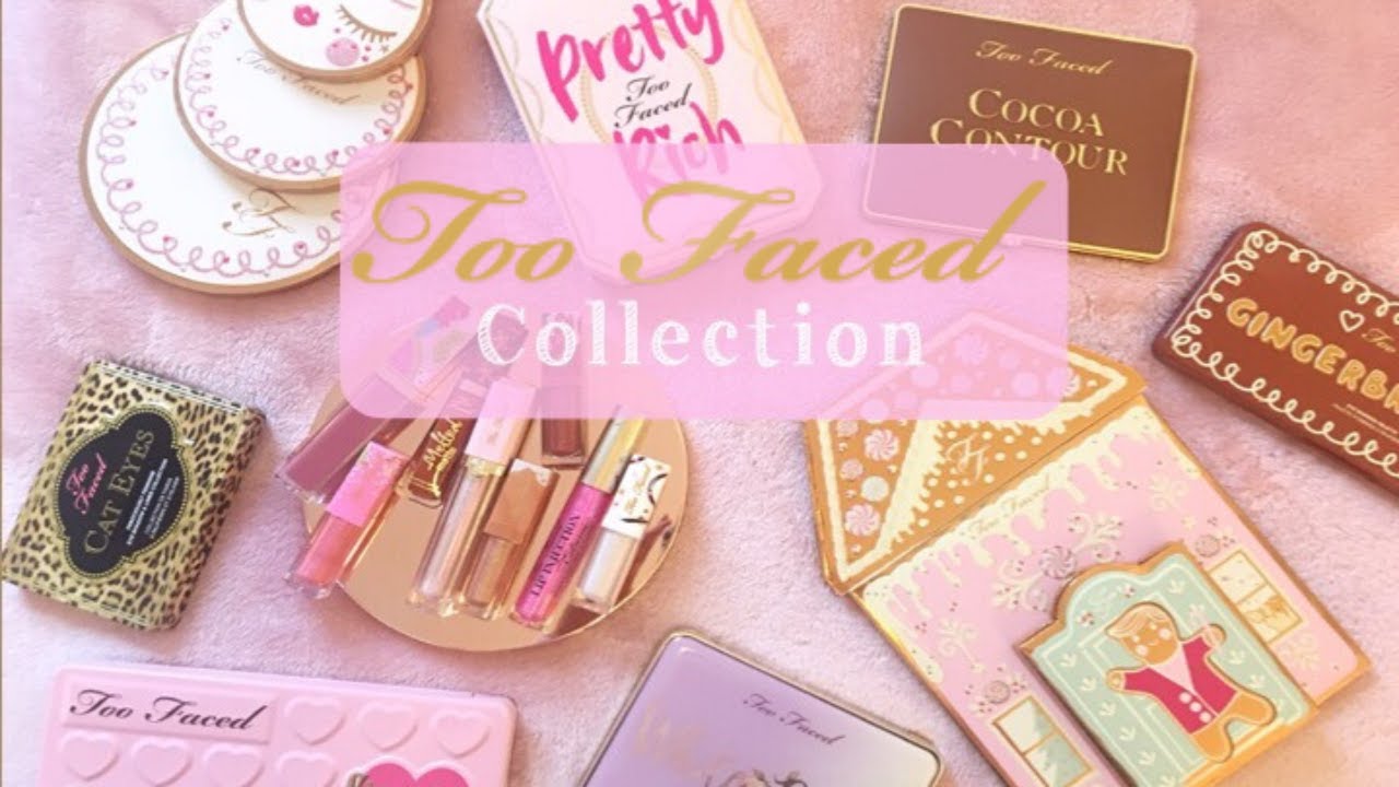 Huge Too Faced Makeup Collection 2020 | Aloha Amy