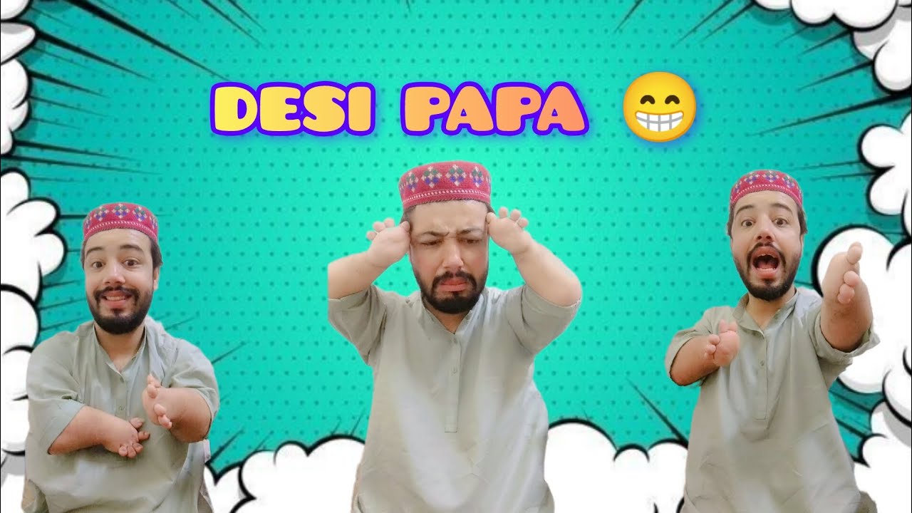 Desi papa 😁 | MuhammadAziz786 | Comedy skit | 2026