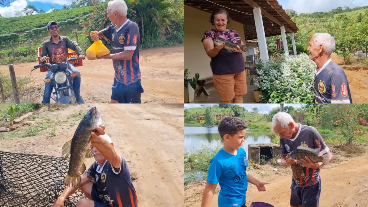 OS PREPARATIVOS PARA O CARNAVAL A COMPRA DA CARNE + PESCANDO E DANDO OS PEIXES AOS FAMILIARES