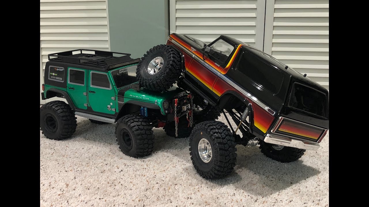 Trx4 Bronco 2.2’s without Traxxas tr4 lift kit how too 🔧
