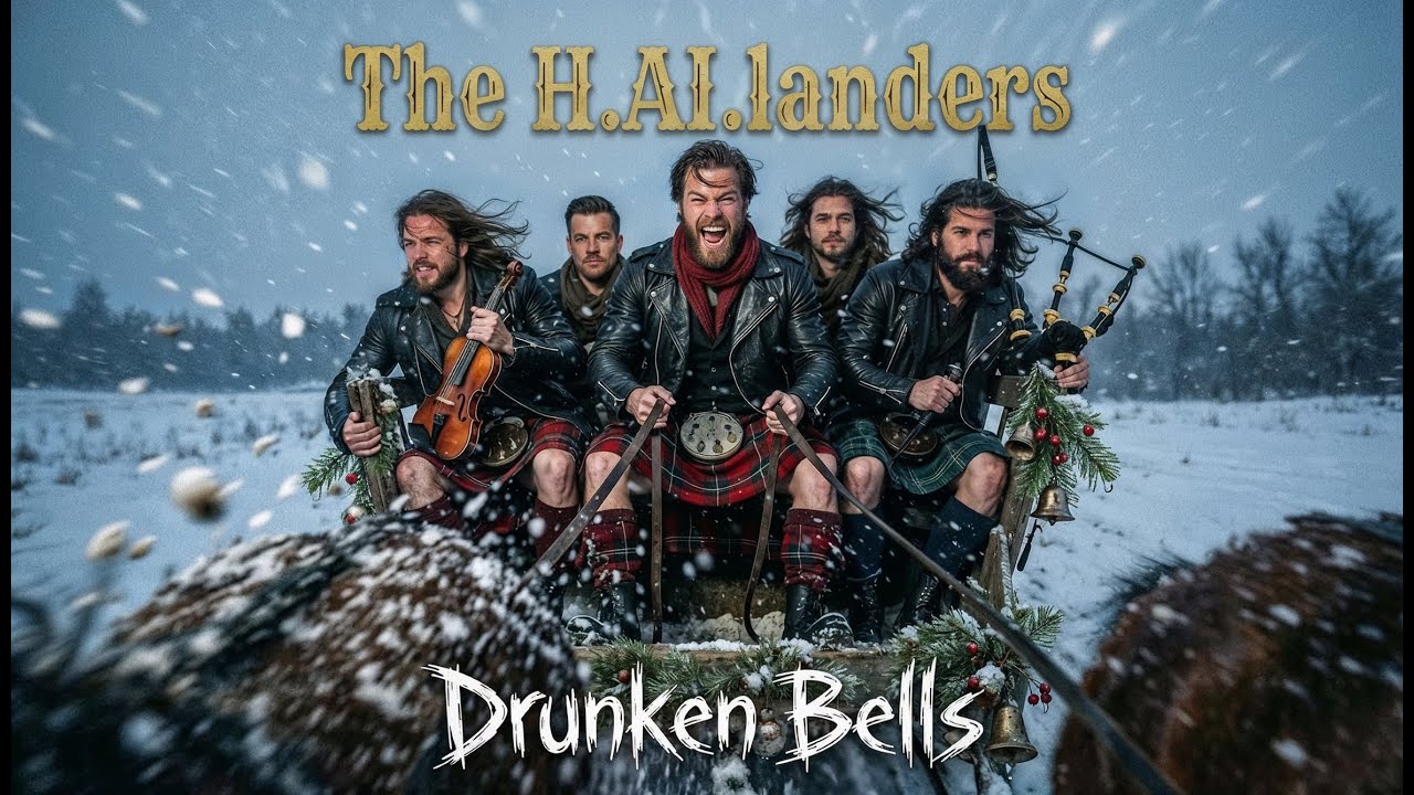 🎄🐎 Jingle Bells but it’s an IRISH PUB ANTHEM 🍺🎻 (The H.AI.landers)