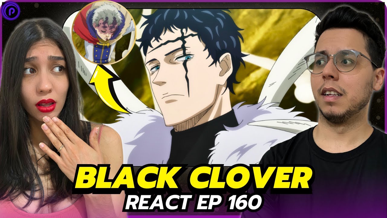 ZENON ATACA O ALVORECER DOURADO! | REACT BLACK CLOVER EP 160 DUBLADO