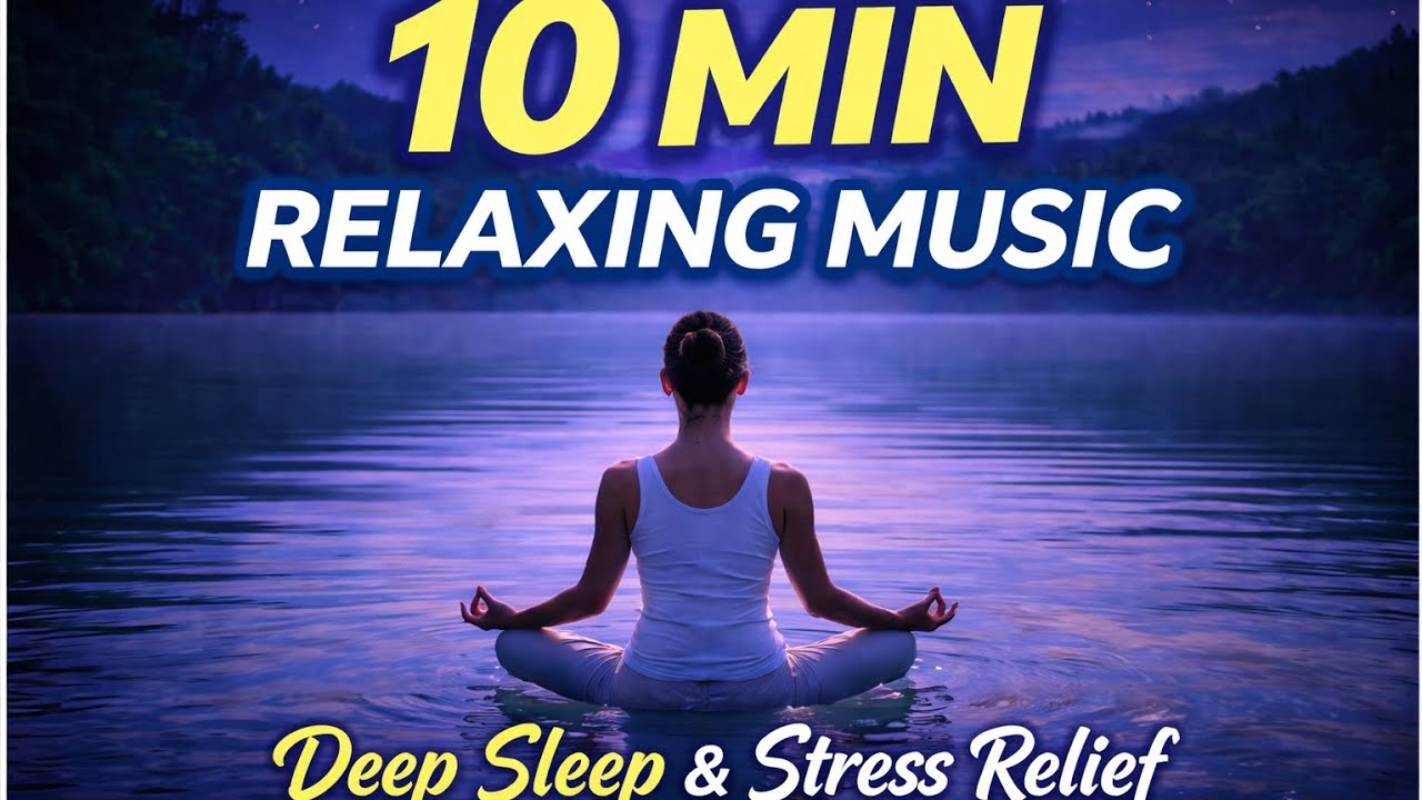 नींद नहीं आ रही? | 10 Minute Deep Sleep Music for Relax & Stress Relief. 