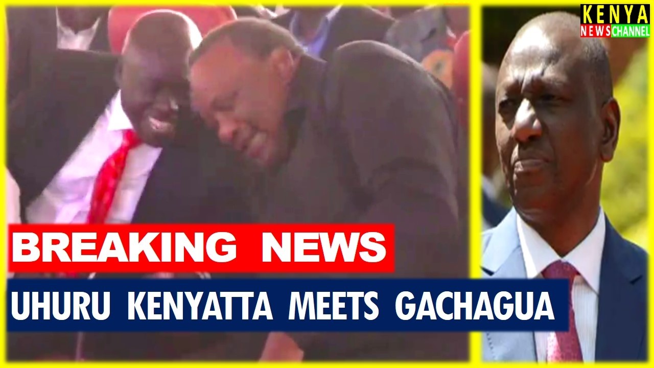 Crowd ERUPTS as Uhuru Kenyatta arrives to meet Gachagua, Kalonzo, Matiangi & Karua in Kirinyaga