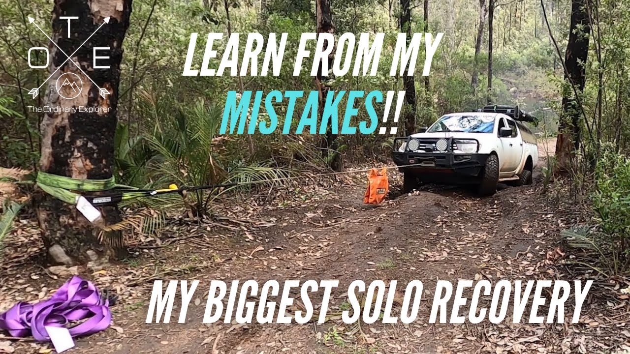 My Biggest Solo Recovery! Kings winch put to the test...