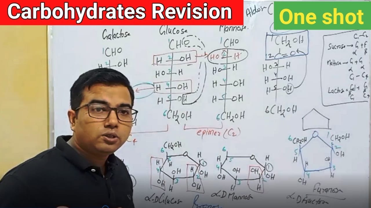 Carbohydrate Revision in One shot video