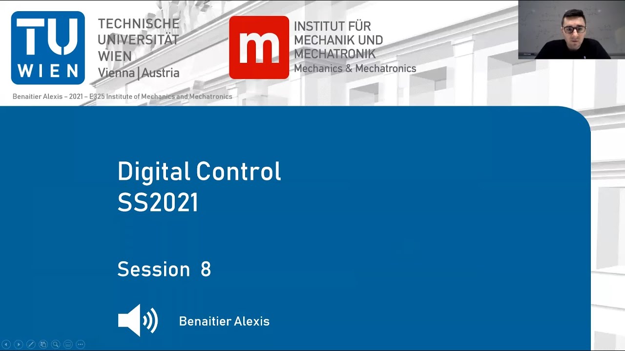 Digital Control: Exercise Session 8