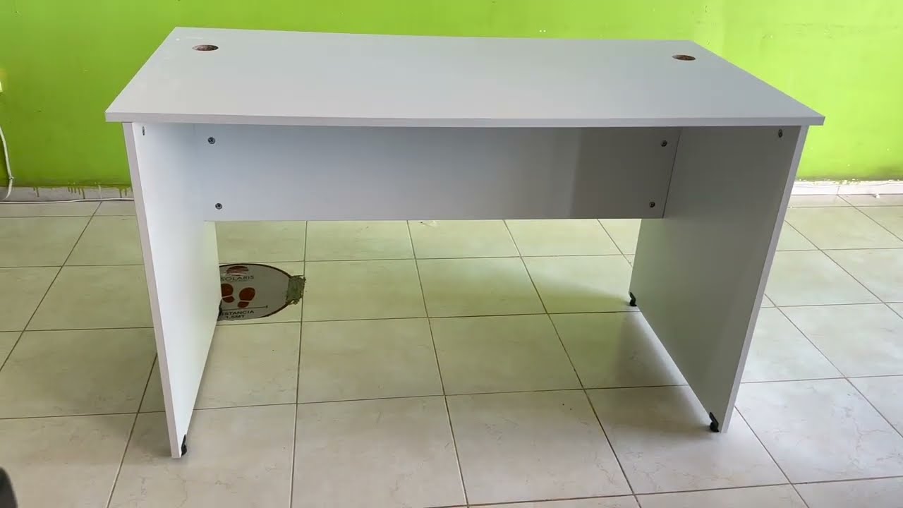 Armado de escritorios básicos de melamina