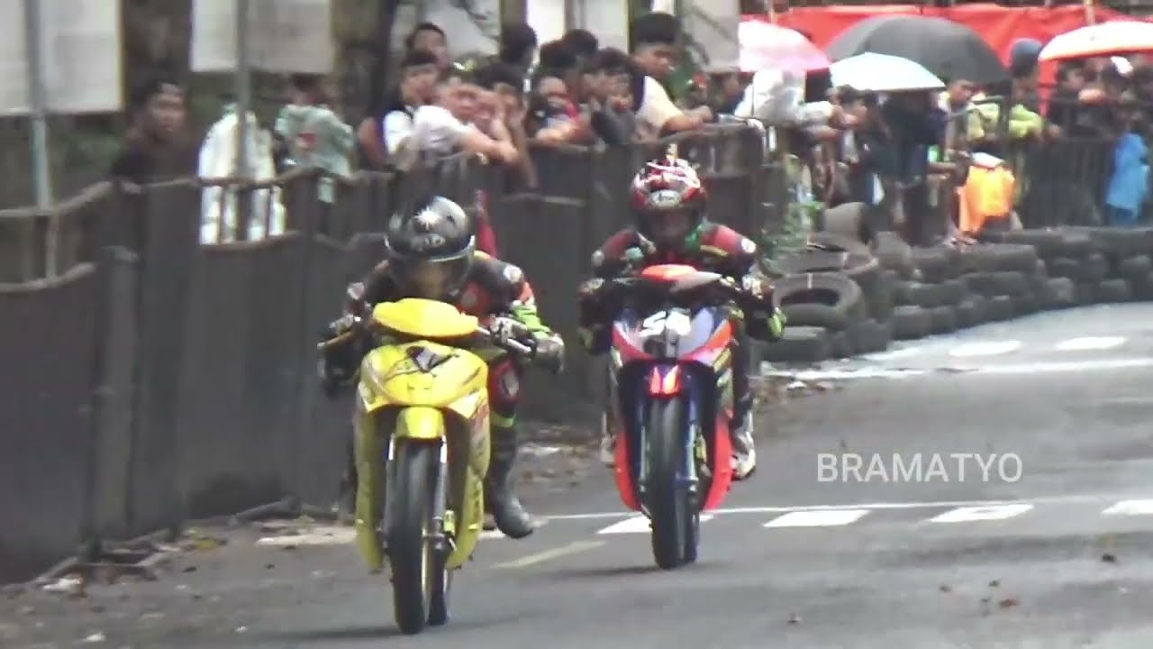 Rian Hercules Tak Terkejar!! Final 4Tak 130cc Open Jatim Series Roadrace Bondowoso 2024
