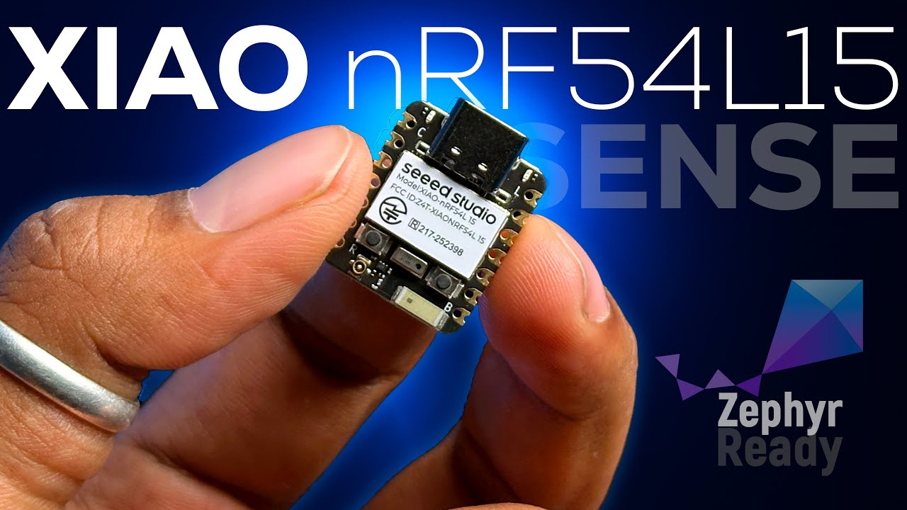 Getting Started XIAO nRF54L15 Sense using Zephyr RTOS @Seeed Studio
