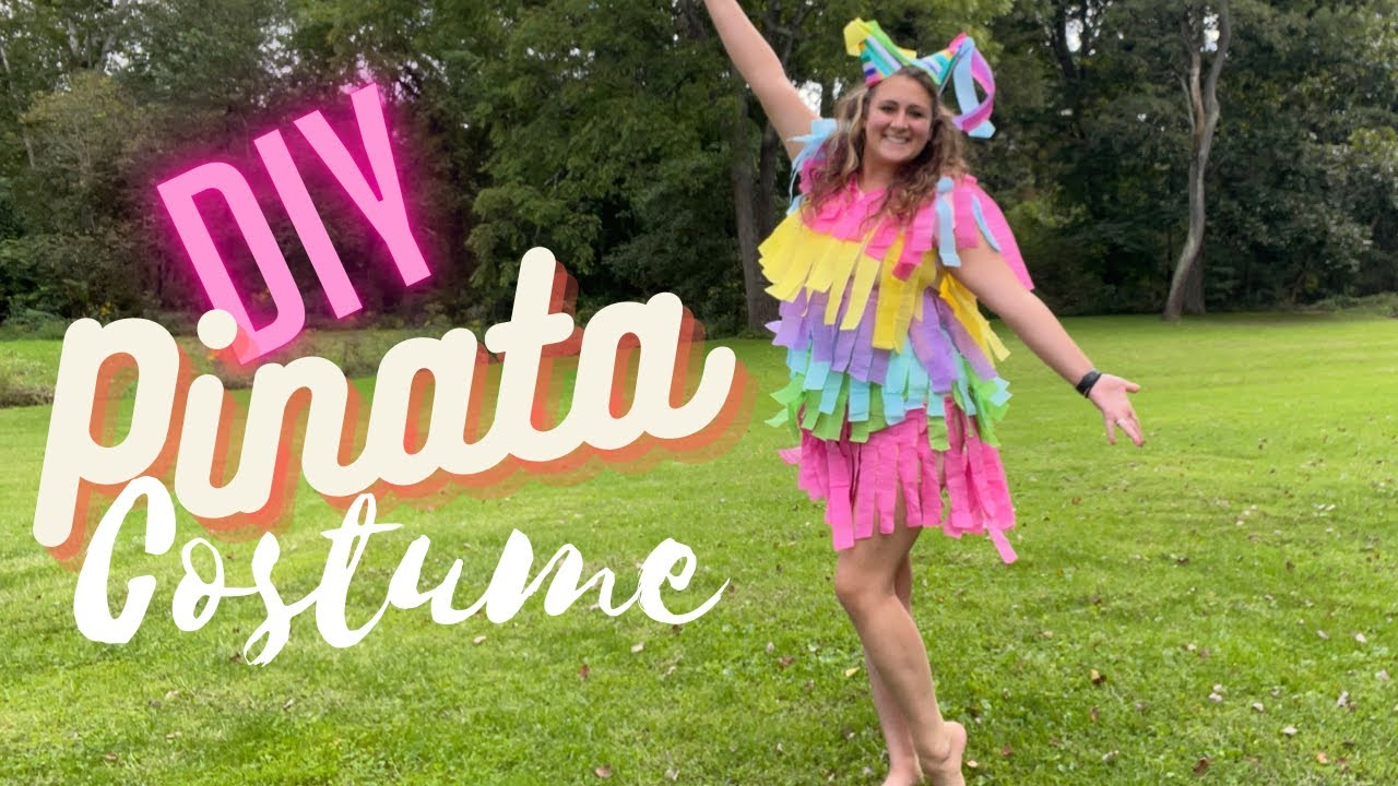 This week hyperfixation || DIY Piñata Costume ||