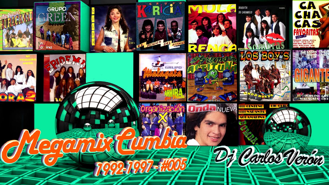 Megamix Cumbia#005 (1992/1997) Dj Carlos Verón