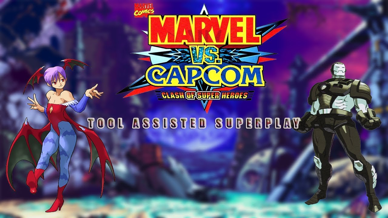 Marvel vs. Capcom - Lilith & War Machine【TAS】