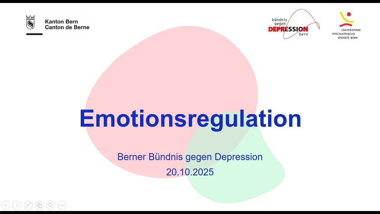 Emotionsregulation - ein Vortrag von Andrea Hofmann