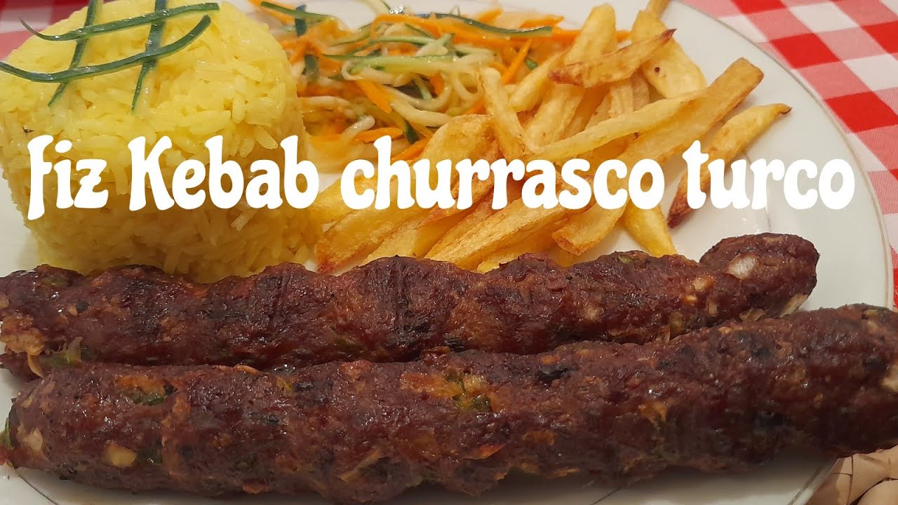 Como fazer Kebab, churrascos Turcos
