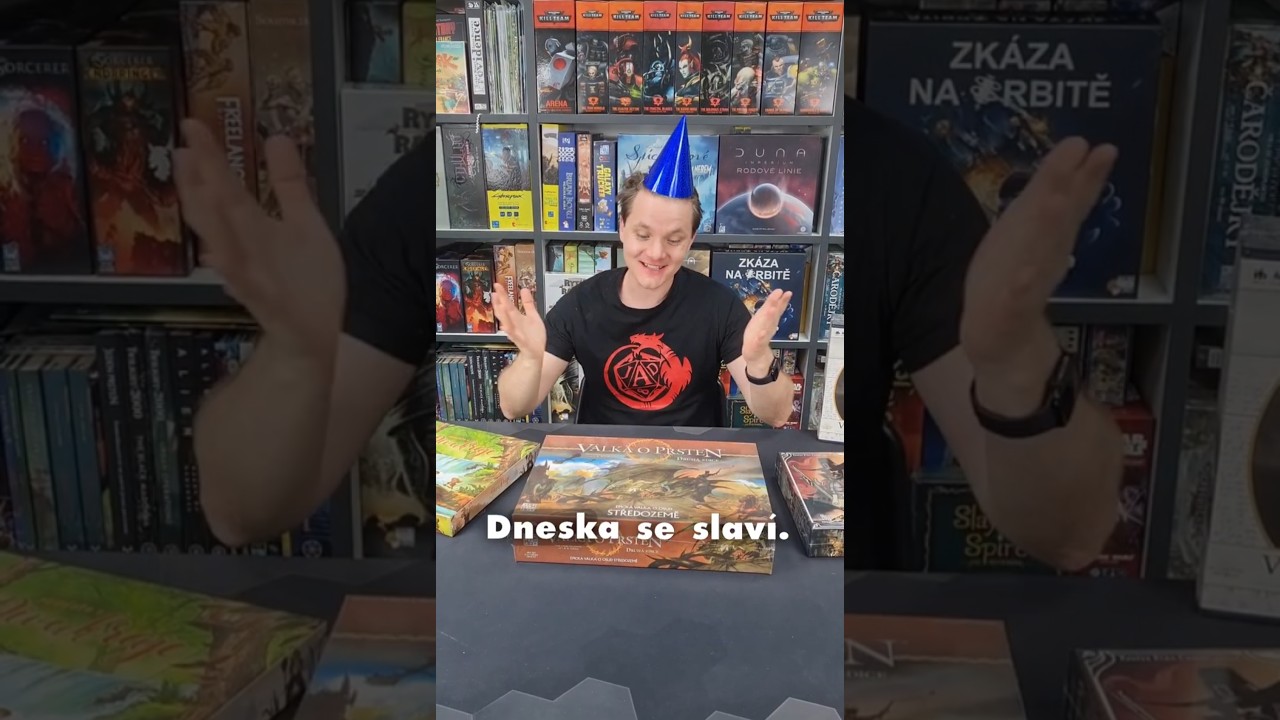 🎉 REXHRY SLAV&Iacute; 15 LET! 🥳 #planetaher #rexhry #sleva #deskovehry #deskovky