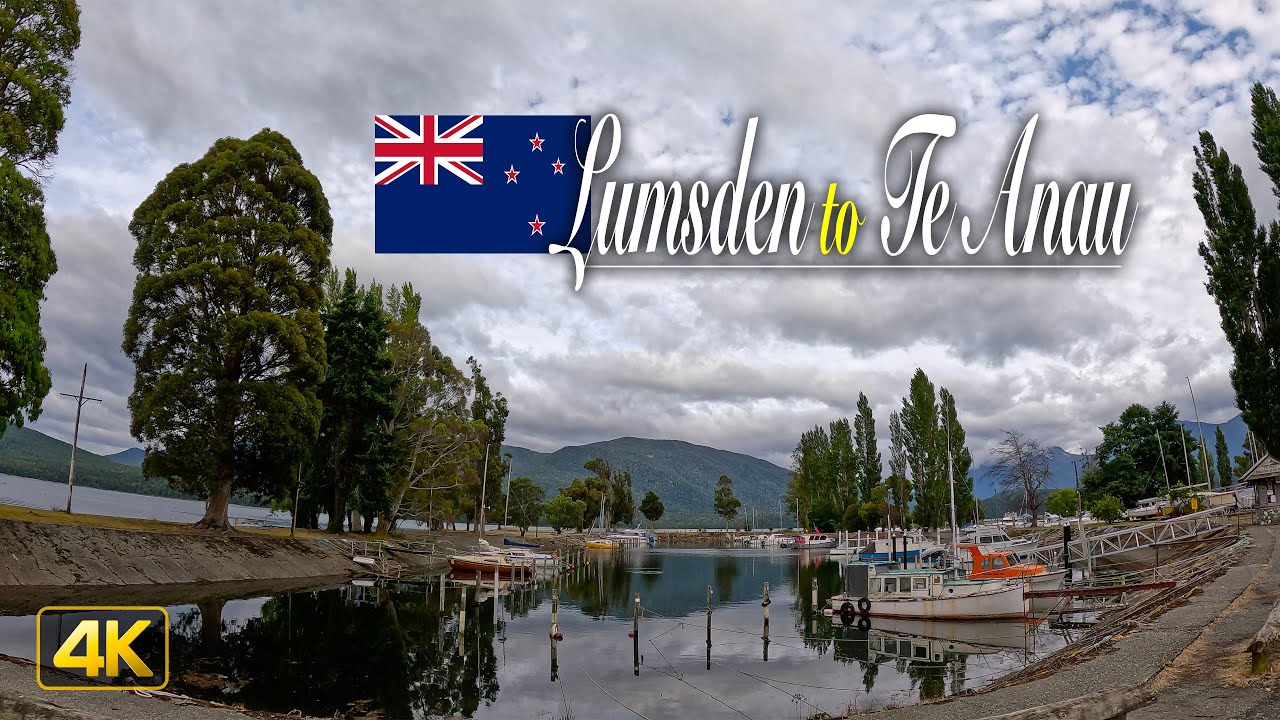 Driving from the Lumsden to Te Anau via State Highway 94 on New Zealand's South Island 🇳🇿