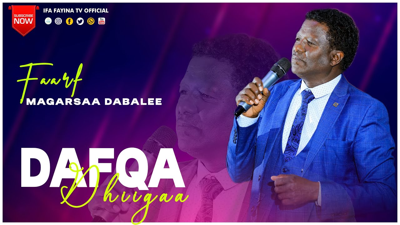 Dafqa Dhiigaa Farf. Magarsaa Dabalee @ifafayinatvofficial1906