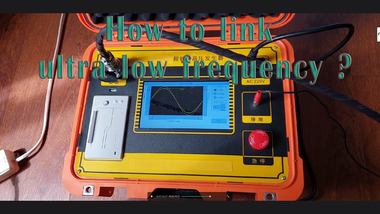 How 80kV VLF HV testing equipment to test power cable？