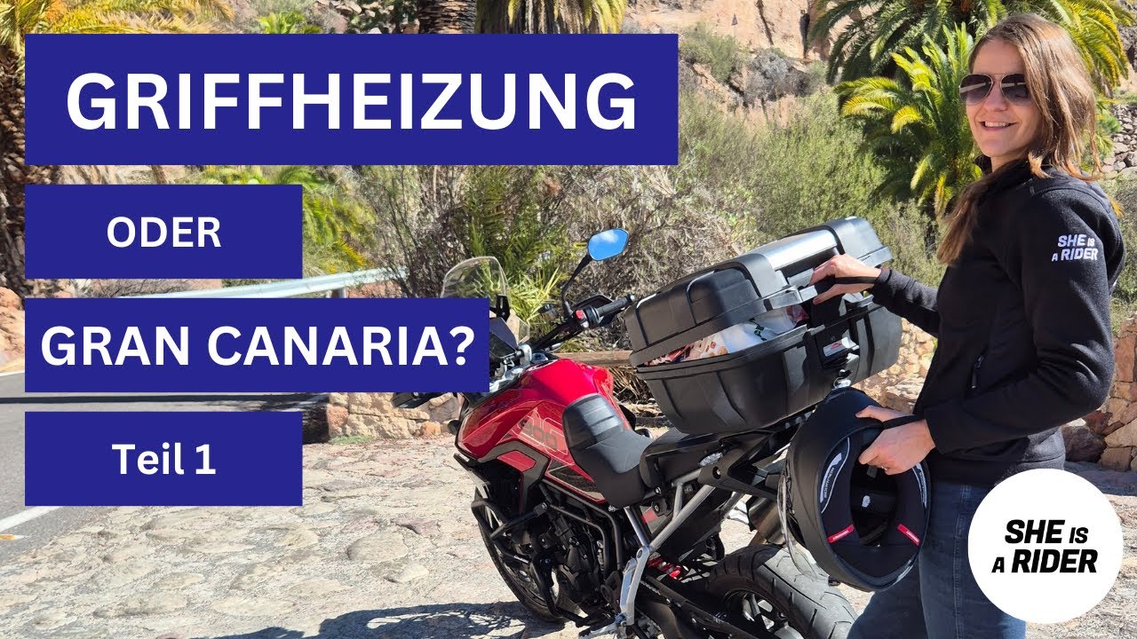 Motorradverleih auf Gran Canaria - SHE is a RIDER on Tour