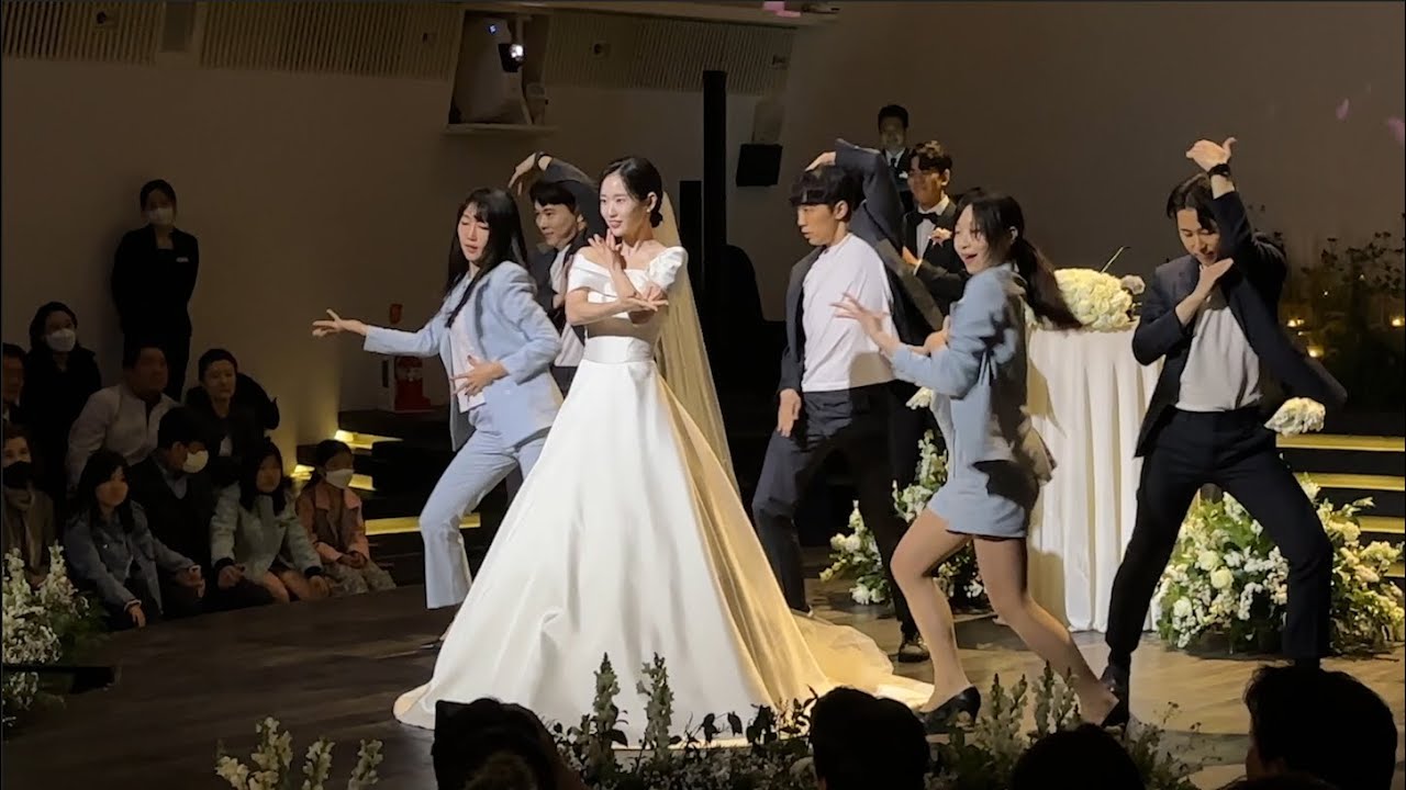 신부와 친구들의 미친 축무 퀄리티..👰🏻‍♀️💃🏻 신부가 직접 추는 우아한 After Like & Festival 💖