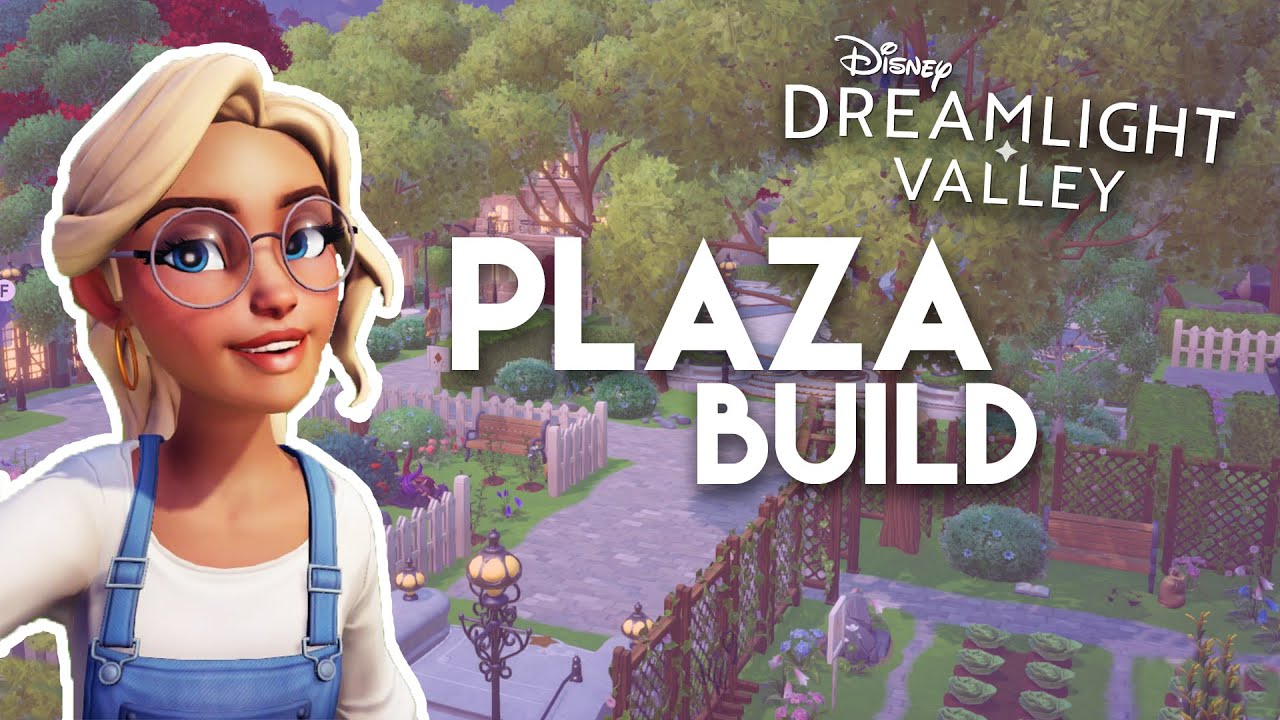 Я перестроил площадь в Disney Dreamlight Valley | Disney Dreamlight Valley Speed ​​Build | РЕКЛАМА