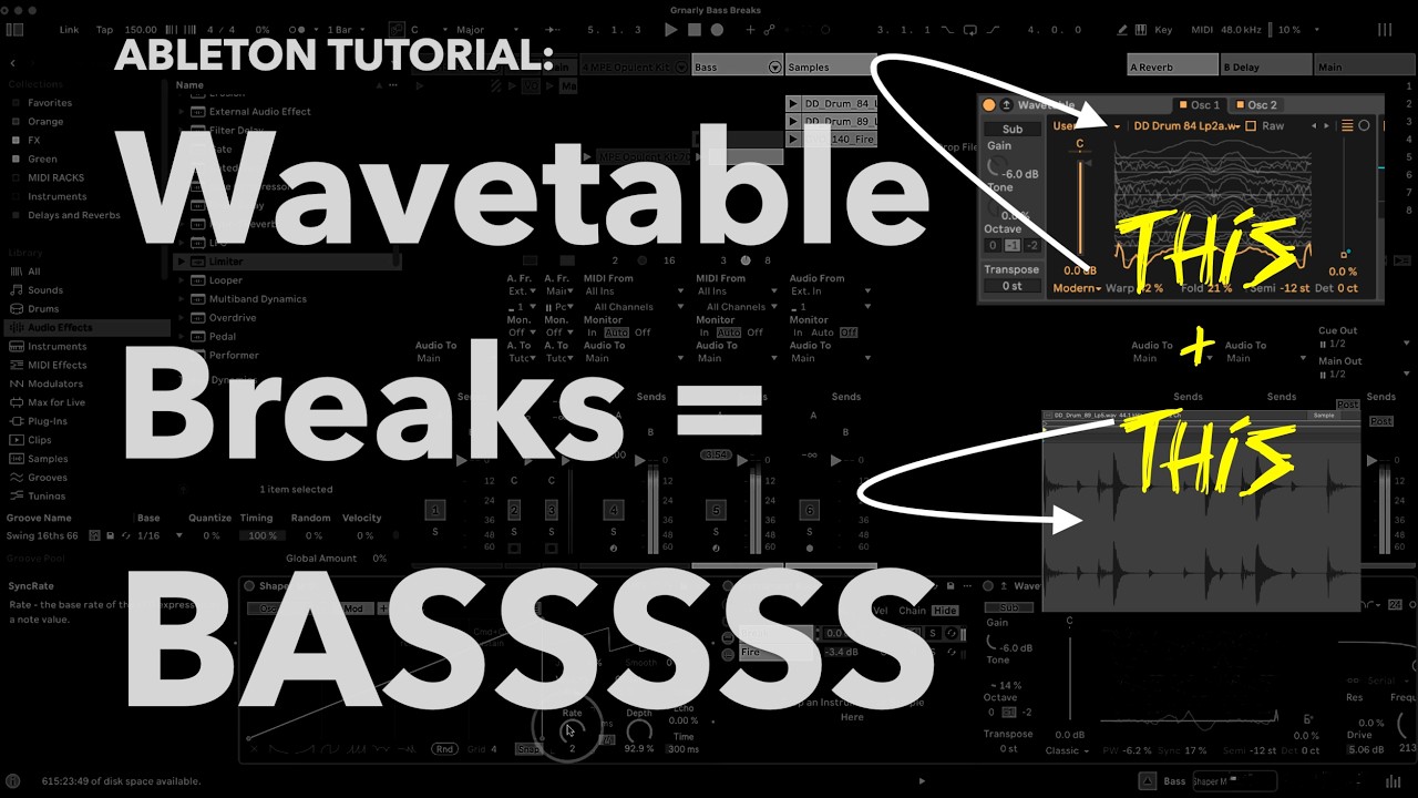 Wavetable + Breaks = BASS