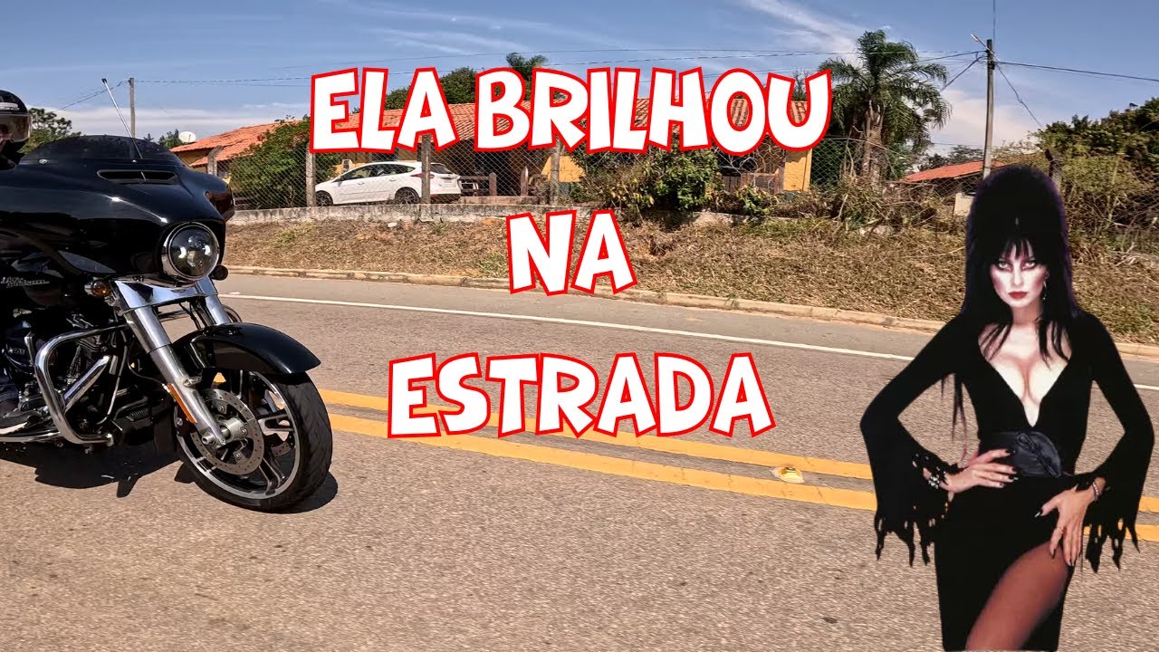 HARLEY DAVIDSON STREET GLIDE: ELA BRILHOU NA ESTRADA!