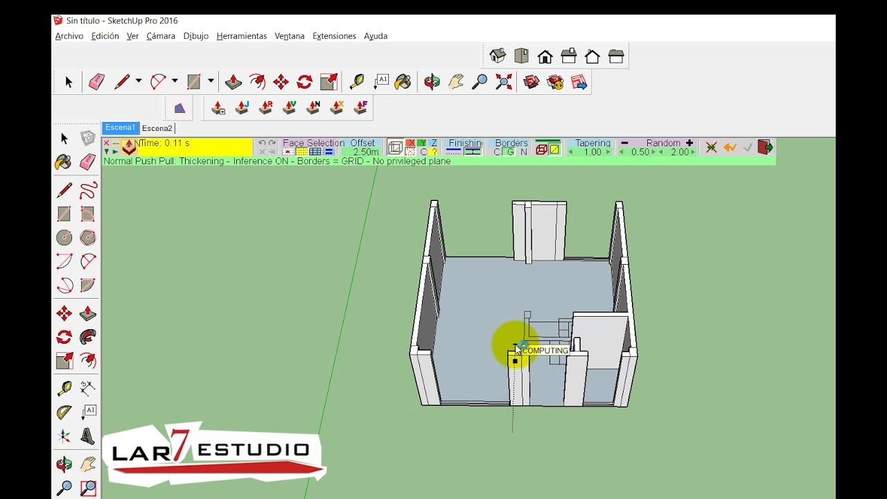 IMPORTAR AUTOCAD Y LEVANTAMIENTO RÁPIDO DE PAREDES EN SKETCHUP con PLUGINS