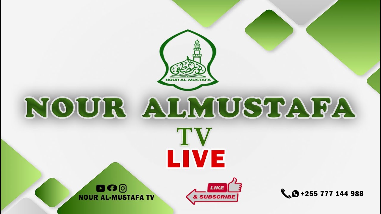LIVE🔴: KHUTBA NA SALA YA IJUMAA KUTOKA MASJID NOUR MUHAMMAD (S.A.W) MCHINA MWANZO || 10 SHAABAN 1447